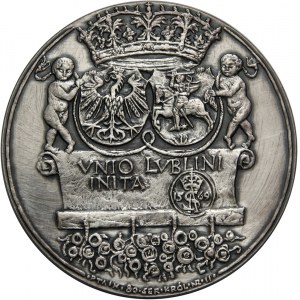 PRL, Seria królewska PTAiN, medal, Zygmunt II August, SREBRO