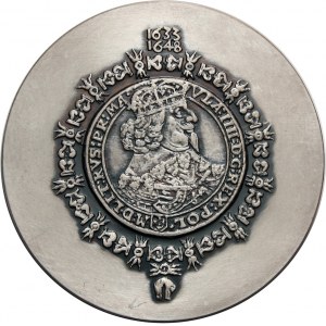PRL, Seria królewska PTAiN, medal, Władysław IV Waza, SREBRO
