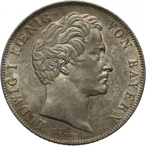Germany, Bayern, Ludwig I, 2 Gulden 1848, Munich