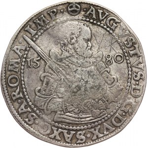 Germany, Saxony, August, Taler 1580 HB, Dresden