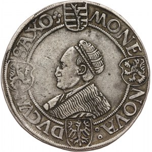 Germany, Saxony, Johann and Georg 1525-1530, Taler ND, Annaberg