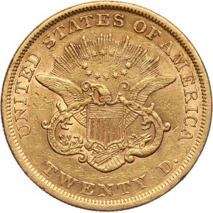 USA, 20 Dollars 1854, Philadelphia