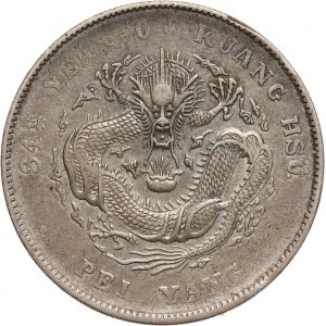 Chiny, Chihli, dolar rok 34 (1908)