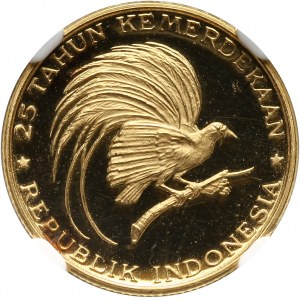 Indonezja, 2000 rupii 1970, Rajski ptak