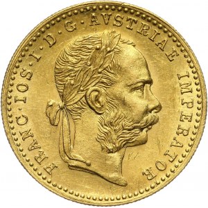 Austria, Franz Joseph I, Ducat 1889, Vienna