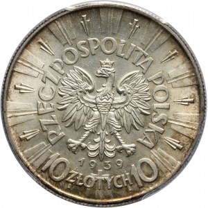 II RP, 10 złotych 1939, Warszawa, Józef Piłsudski