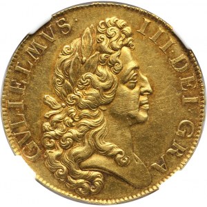 Great Britain, William III, 5 Guineas 1701, London