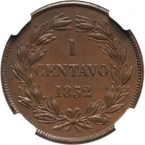 Wenezuela, centavo 1852, Londyn