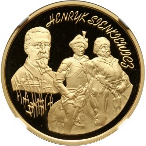 III RP, 200 złotych 1996, Henryk Sienkiewicz, złoto