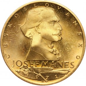 Czechoslovakia, Ducat (medal) 1971, Josef Mánes