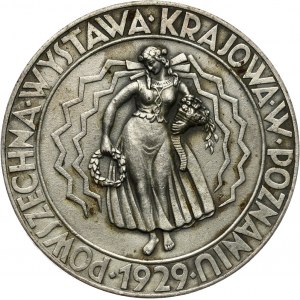 II RP, medal z 1929 roku, Powszechna Wystawa Krajowa w Poznaniu