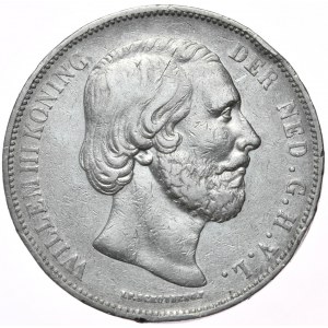 Netherlands, 2½ Guilders, 1872.
