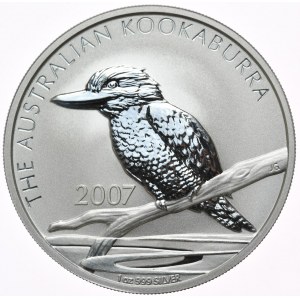 Australia, Kookaburra, 2007r., 1oz.