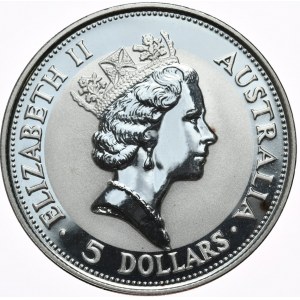 Australia, Kookaburra, 1991, 1 oz.