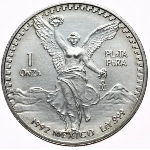 Meksyk, Libertad, 1992r., 1oz.