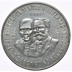 Mexico, 10 Pesos, 1960.