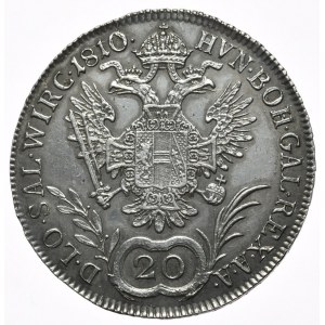 Austria, 20 Krajcarów, 1810r.