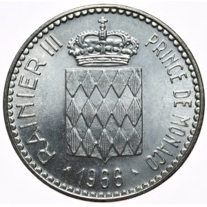 Monaco, 10 Francs, 1966.