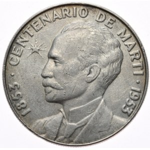 Kuba, 1 peso, 1953.