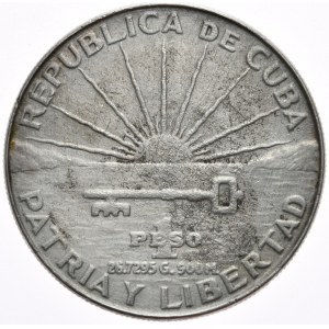 Kuba, 1 peso, 1953.