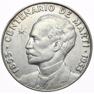 Kuba, 1 peso, 1953.
