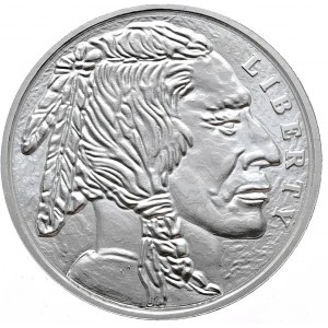 USA, buffalo, 1 oz, Ag 999, BU, 10 pcs.