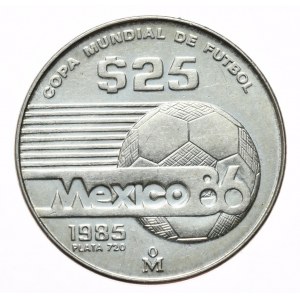 Mexico, 25 Pesos, 1985.