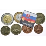 Slovakia, 2004, Sample Euro coins
