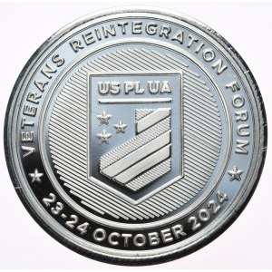 Polska/USA, Forum weteranów, 2024r., 1oz.