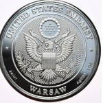 Poland/USA, Veterans Forum, 2024, 1oz.