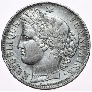 France, 5 Francs, 1850. Ceres