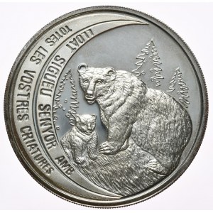 Andorra, 10 Dinner, 1992, Bear
