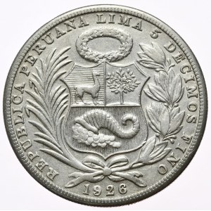 Peru, 1 Sol, 1926r.