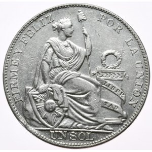 Peru, 1 Sol, 1930r., Rzadkość