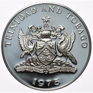 Trinidad a Tobago, 10 USD, 1975.