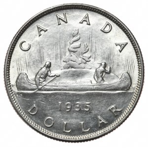 Canada, 1 dollaro, 1935.