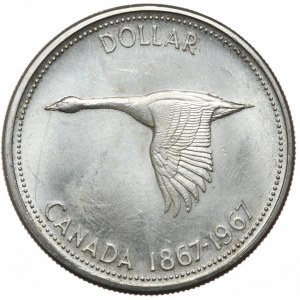 Canada, 1 dollaro, 1967.