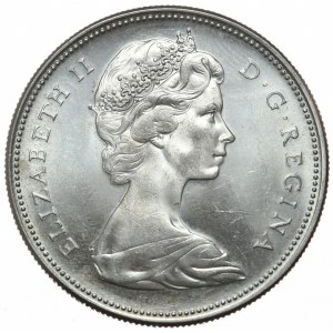Canada, 1 dollaro, 1967.