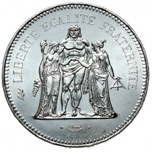 France, 50 francs, 1979, Hercules, rarer vintage