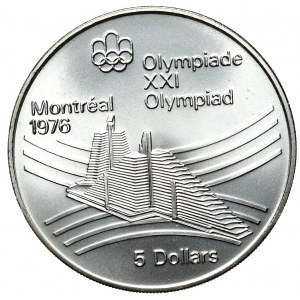 Canada, 5 dollari, 1976, Montreal