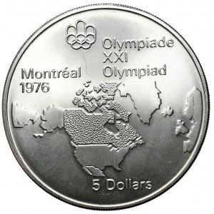 Kanada, 5 Dolarów, 1973r., Montreal