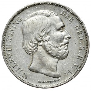 Paesi Bassi, 2½ Gulden, 1874.