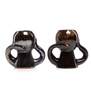 Para ceramicznych wazoników