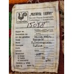 proj. Z. DZIURZYŃSKA, Kilim Korowód, Spółdzielniania Pracy Przemysłu Ludowego i Artystycznego w Leżajsku