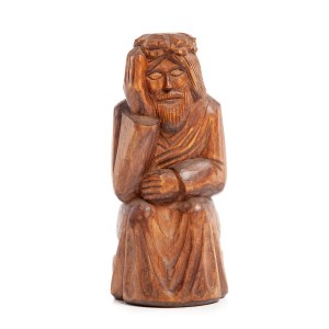 Henryk STASZKO, Wooden sculpture Sorrowful Christ