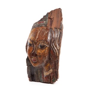 W. POWIERTOWSKA, Płaskorzeźba Madonna z Krużlowej