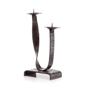 Two arm candle holder
