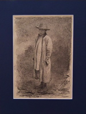 Witold PRUSZKOWSKI (1846-1896), Wiejski chłopak, 1884
