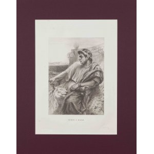 Jan STYKA (1858 - 1925), Nero, from the series: Quo Vadis, 1901