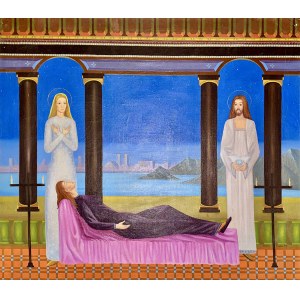 Erwin SÓWKA (1936-2021), Zaśnięcie Marii, 1977